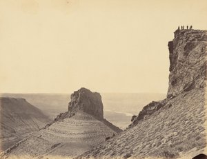 Plate 23. On the Mountains of Green River, 1869 by Andrew Joseph Russell
