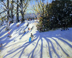 Early snow, Darley Park
