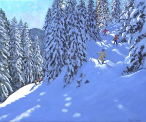 Ski Francais, Morzine by Andrew Macara