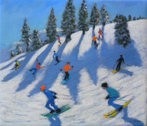 Skiers, Lofer