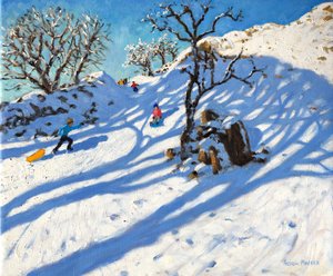 Sledging, Glutton Bridge, Buxton, Derbyshire