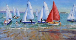 Summer Regatta, Abersoch by Andrew Macara