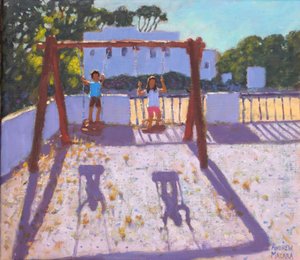 Summer Swing, Folegandros, Greek Islands
