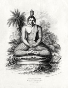 Cotoma Buddha, Worshipped in Ceylon, Siam, China