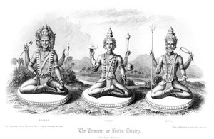 The Trimurti or Hindu Trinity