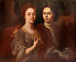 Portrait of the Artist and His Wife, 1729, 1939