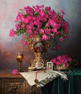 Petunias and Love Letter