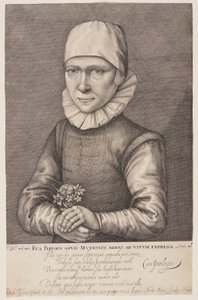 Eva Fliegen van Meurs by Andries Stock