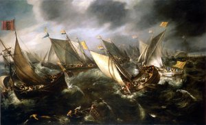 A Dutch Yacht Race, Off the Coast of Northern Europe