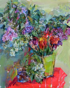 Colorful Spring Bouquet by Andrii Kutsachenko