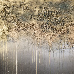 Golden Texture Drips