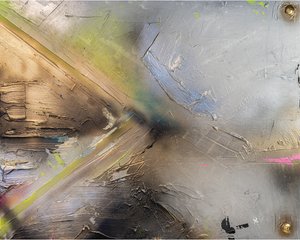 Industrial Metallic Abstract