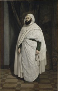 Portrait of Abdelkader ibn Muhieddine 1808-1883, 1853