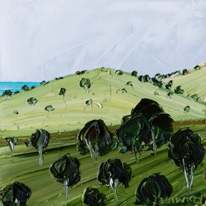 Green Hills Ocean View by Angela Hawkey