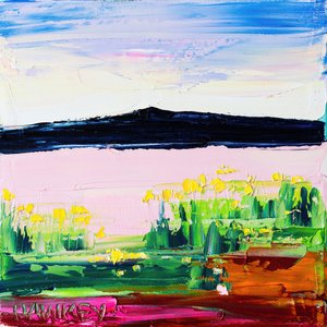 Vibrant Mountain Meadow by Angela Hawkey