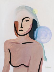 Modern Abstract Woman by Angela Seear
