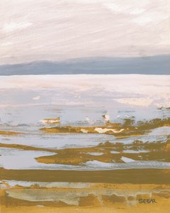 Serene Abstract Landscape by Angela Seear