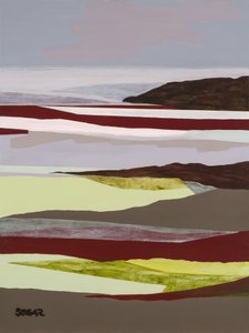 Serene Abstract Landscape by Angela Seear
