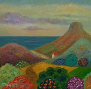 Colorful Coastal Hills