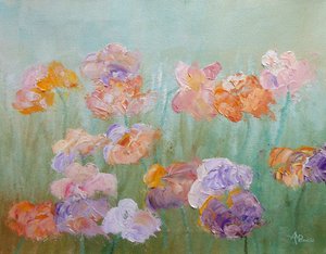 Colorful Textured Blooms