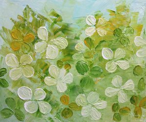 Fresh Green Blooms