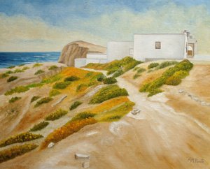Mediterranean Coastal Landscape