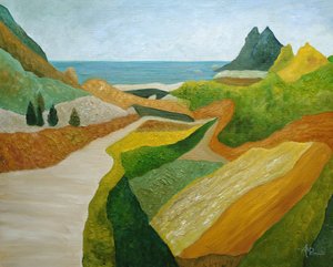Vibrant Coastal Vista