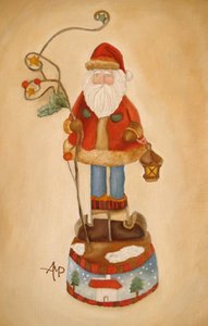 Whimsical Christmas Santa