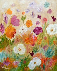 Whimsical Garden Blooms