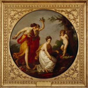 The Disarming of Cupid, c. 1800 by Angelica Kauffman