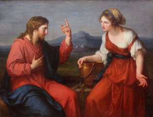 Christ and the Samaritan Woman by Angelica Kauffmann