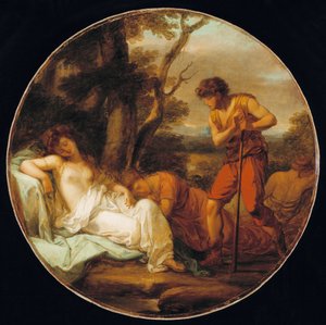 Cymon and Iphigenia by Angelica Kauffmann