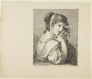 Portrait of Girl by Angelica Kauffmann
