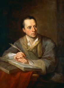 Portrait of Johann Joachim Winckelmann, German archaeologist and art historian by Angelica Kauffmann