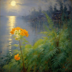 Florals 102, c.2024 by Angelita Hawke