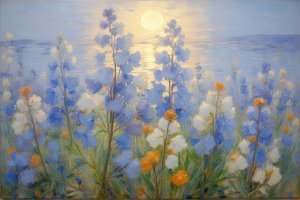 Florals 28, c.2021 by Angelita Hawke