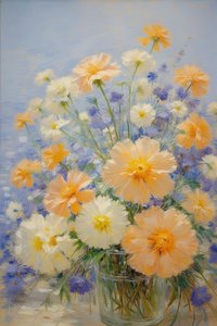 Florals 44, c.2022 by Angelita Hawke