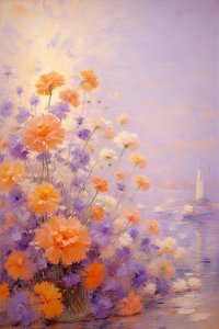 Florals 51, c.2022 by Angelita Hawke