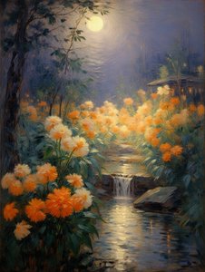 Florals 70, c.2023 by Angelita Hawke