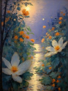 Florals 71, c.2023 by Angelita Hawke