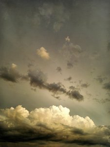 Dramatic Golden Cloudscape by Angelo Cerantola