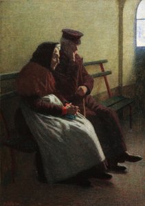Distant Times, 1908 by Angelo Morbelli