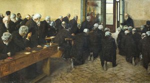The Viaticum by Angelo Morbelli