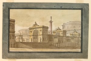 Stage Design, Group of Palace Buildings