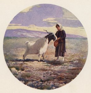 Goatherd, Attica, Greece
