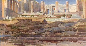 Propylaea on the Acropolis, Athens by Angelos Giallinos