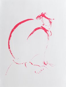 Folded Nude Crimson