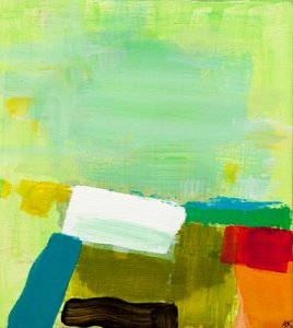 Landscape: Red and Lime