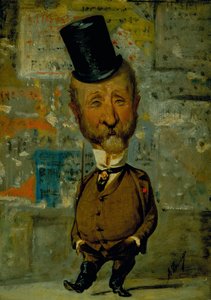 Caricature of Carlo Lorenzini