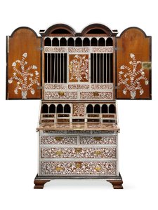 Bureau-cabinet, Vizagapatam, c.1720-30